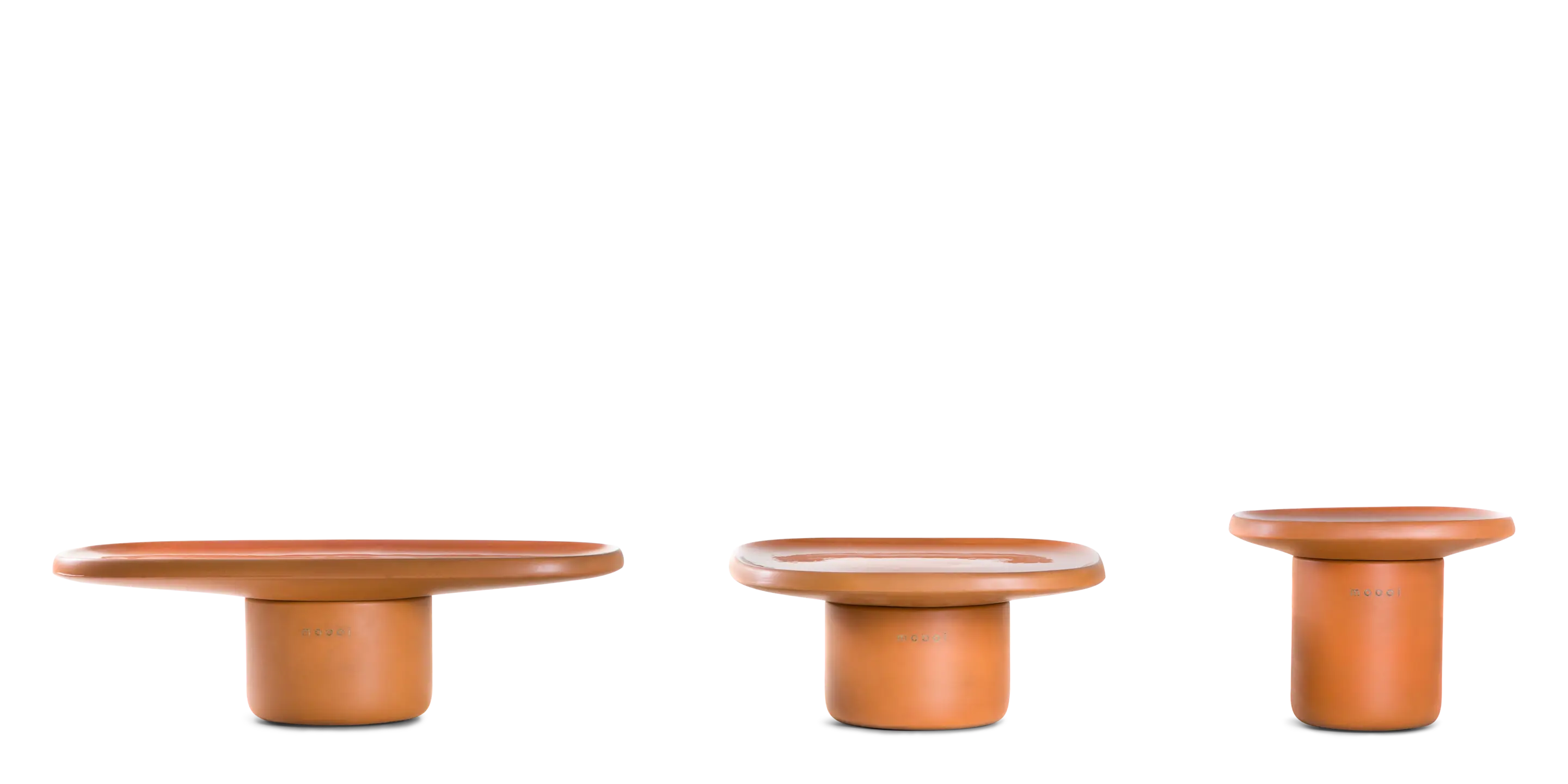 Obon Table all three models front view